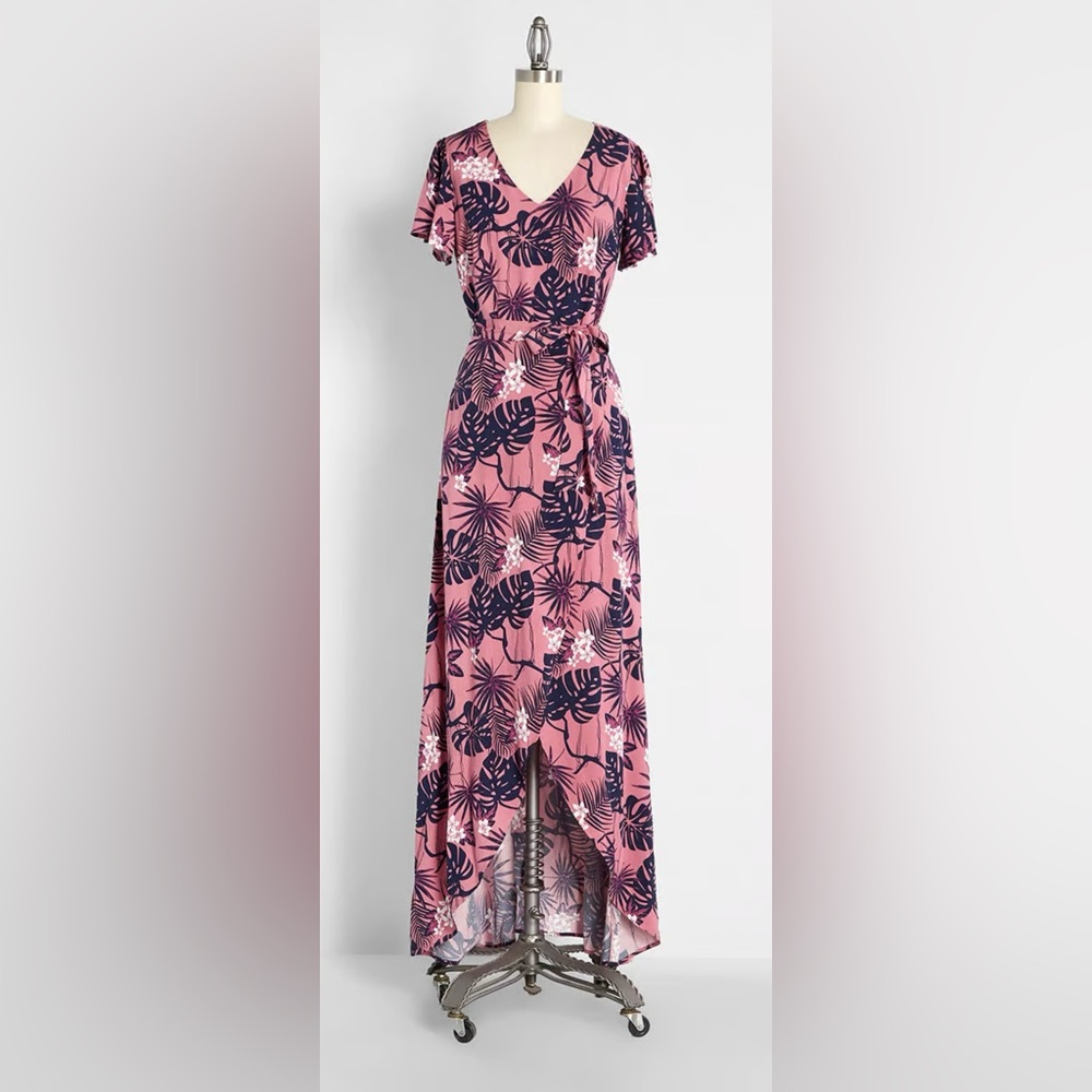 NWT ModCloth x Collectif Tropi-cool Locale Maxi Dress